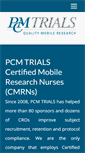 Mobile Screenshot of pcmtrials.com